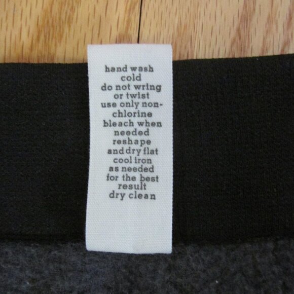 PINK ROSE WOMENS JUNIOR'S SIZE L LEGGINGS BLACK NORDIC ANKLE LENGTH FLEECE PANTS - Picture 5 of 5